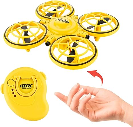 Amazon Co Jp ミニドローンジェスチャーセンサーのおもちゃは ミニufo浮動障害物は 360 のフリップを避ける子供 大人 初心者に適しする電動リモートコントロール航空機4は 軸 ホーム キッチン