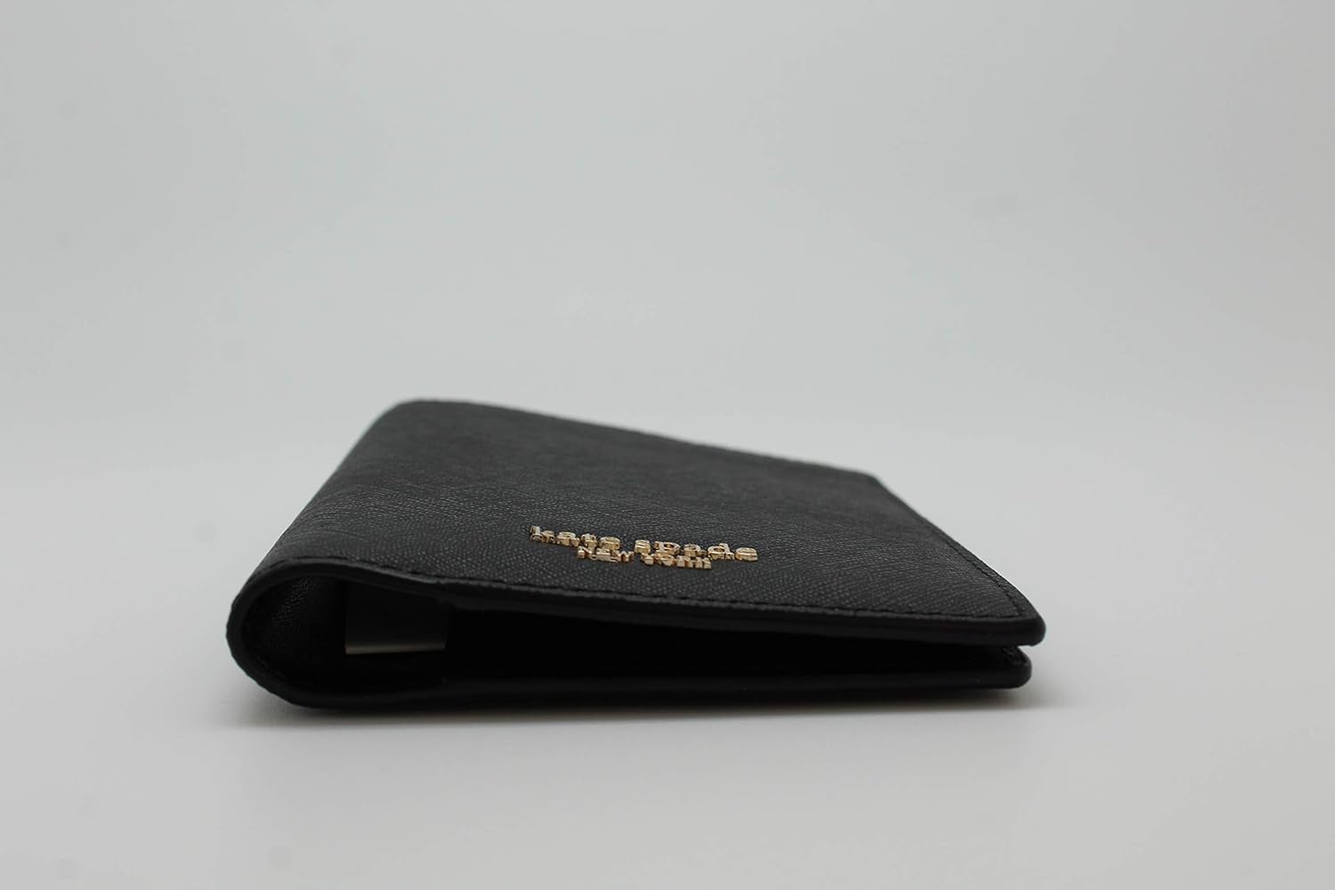  | Kate Spade New York Cameron Saffiano Leather Passport Holder Wallet Black | Passport Wallets