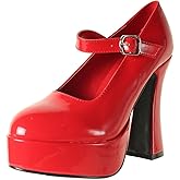 Ellie Shoes Women's 557-Eden Platform Sandal, Red, 8 M US