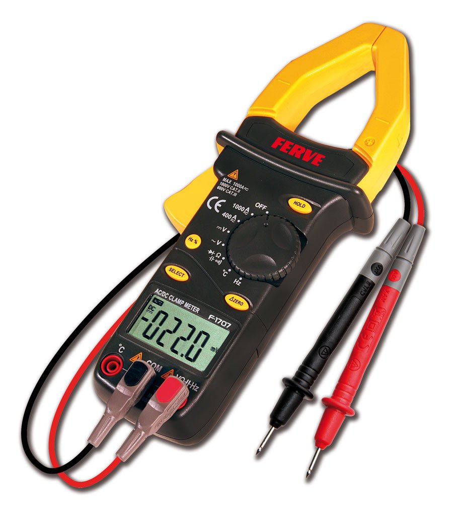 FERVE f1707 Digital Clamp Meter with multimeter Amazon.co.uk Car