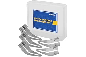 Allturn 5 pcs Plastic Smoothing Tip,Plastic Welding Tip to Repair Car Bumpers,Kayaks,Etc