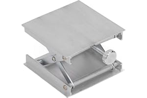 Aluminum Alloy Jack Stand Table Lift Laboratory Mini Scissor Lift Jack, 60kg Bearing Capacity, Woodworking, Chemical Experime