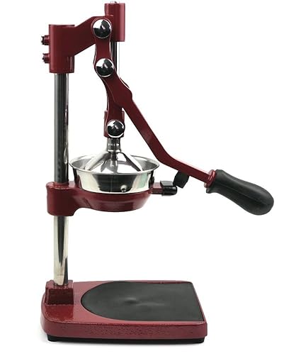 Cilio 203295 sgranatore de Granada (de metal barnizado, rojo brillante