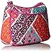 Vera Bradley Women's Cotton Little Crossbody Purse, Modern Medley, One Size