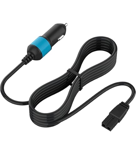 thumbnail image 2 of Electric Cooler 12V Thermo Power Cord Replacement For Coleman Cooler Parts Replacement Coleman Cooler Plug, 9.8 Ft Cooler Cord W/Fuse, Plug-in Car 12V Cooler Power,5644-710 5644-707 300000540 5645 Igloo Cooler Parts 2 of 12