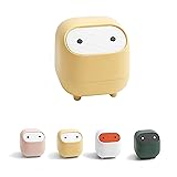 AIWE7D Small Desktop Trash Can with Lid for Desk