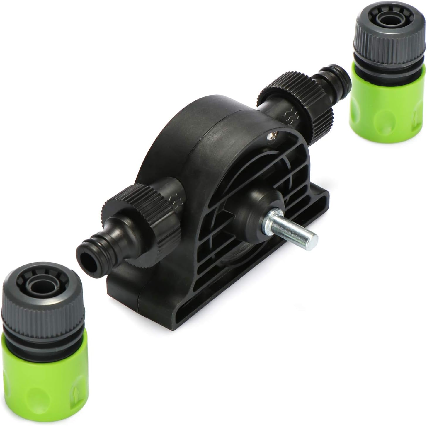 comfour® BohrmaschinenPumpe im Kunststoffgehäuse, leistungsstarke Wasserpumpe als Pumpe für