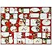 Gift Boutique 180 Self Adhesive Tags Stickers Labels for Wrapping Holiday Present in 60 Elegant Designs