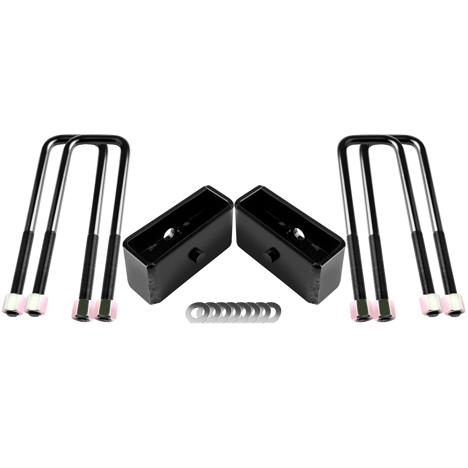 Photo 1 of ECCPP 2 in Replacement for 2 inch Leveling Lift Blocks Raise Your Vehicle 2" Rear Leveling Lift Kit Black 2005-2020 for Toyota for Tacoma 2.7L