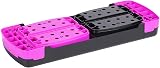 OZE SPORTS Aerobic Stepper Platform 2–5 Level Adjustable Height Pink 5 Steps view 7
