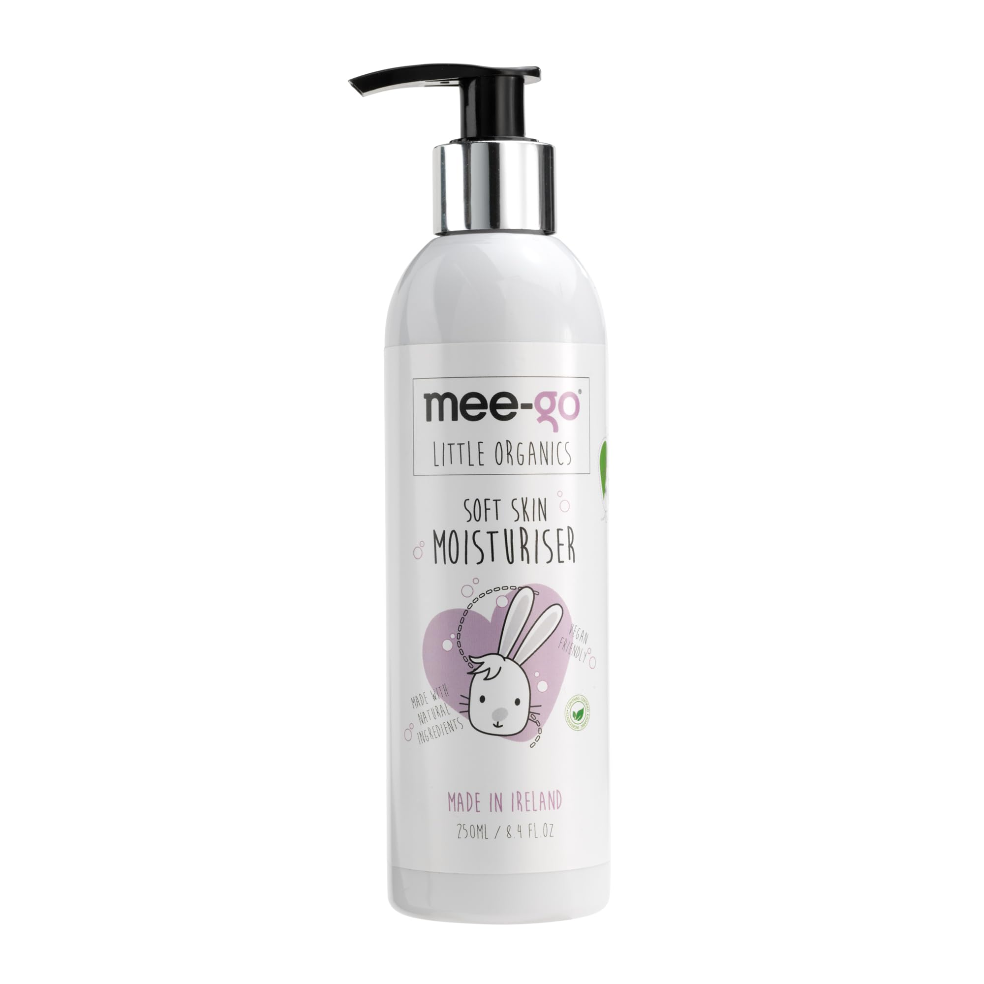 Little Organics Natural Soft Skin Moisturizer for Babies & Toddlers, 250ml | Gentle, Hypoallergenic, Tear-Free, & Vegan Friendly | Organic, Cruelty-Free Formula | Daily Hydration for Sensitive Skin