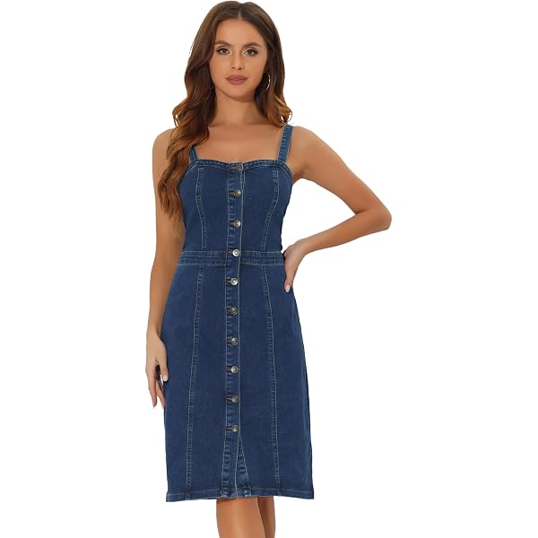 Disney Minnie Mouse Womens Denim Smocked V-Neck Dress Blue Denim X-Small at  Amazon Women's Clothing store