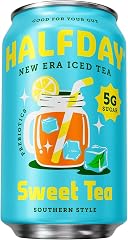 Halfday Sweet Prebiotic Iced Tea, 12 FZ
