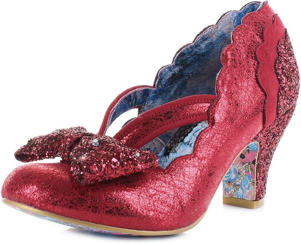 irregular choice twinkle red