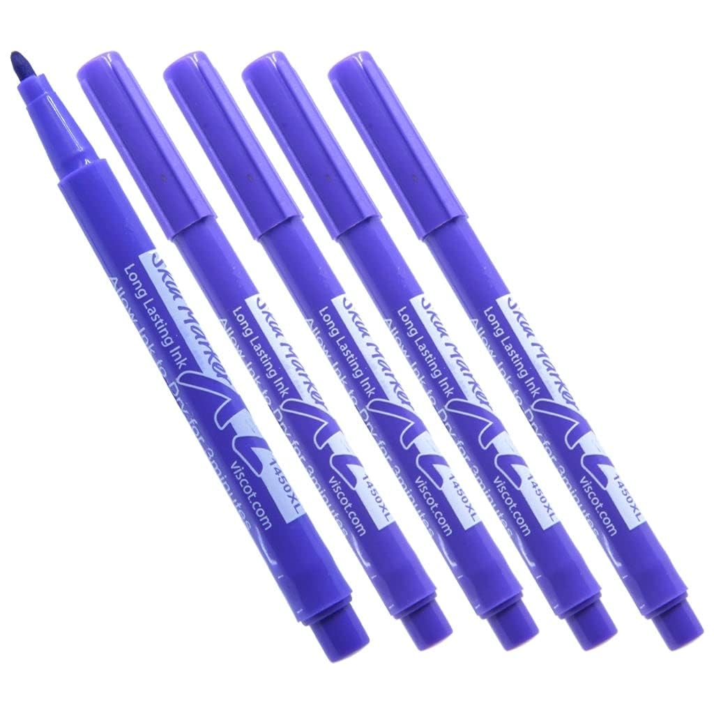 Photo 1 of (5 Pack) Mini XL Surgical Markers Stencil Skin Scribes for Marking Piercing and Tattoo Sites & Surgical Aesthetic Procedures