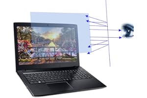(3 Pack) Zshion 15.6 inch Laptop Screen Protector, Eye Protection Anti-Blue Light Screen Protector for 16:9 Aspect Ratio 15.6