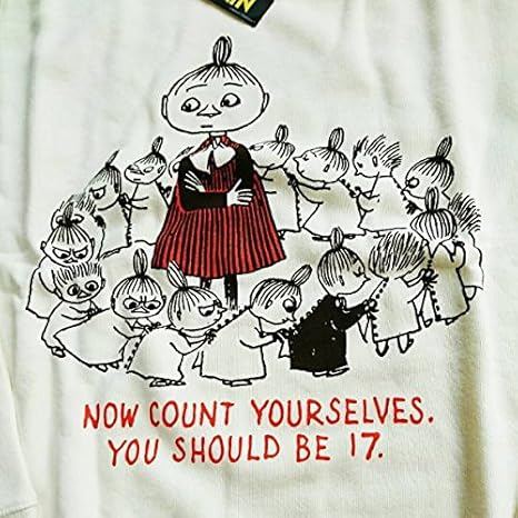 Amazon ユニクロムーミン Xxl タグ付き ミイ ミムラ トレーナー アニメ 萌えグッズ 通販