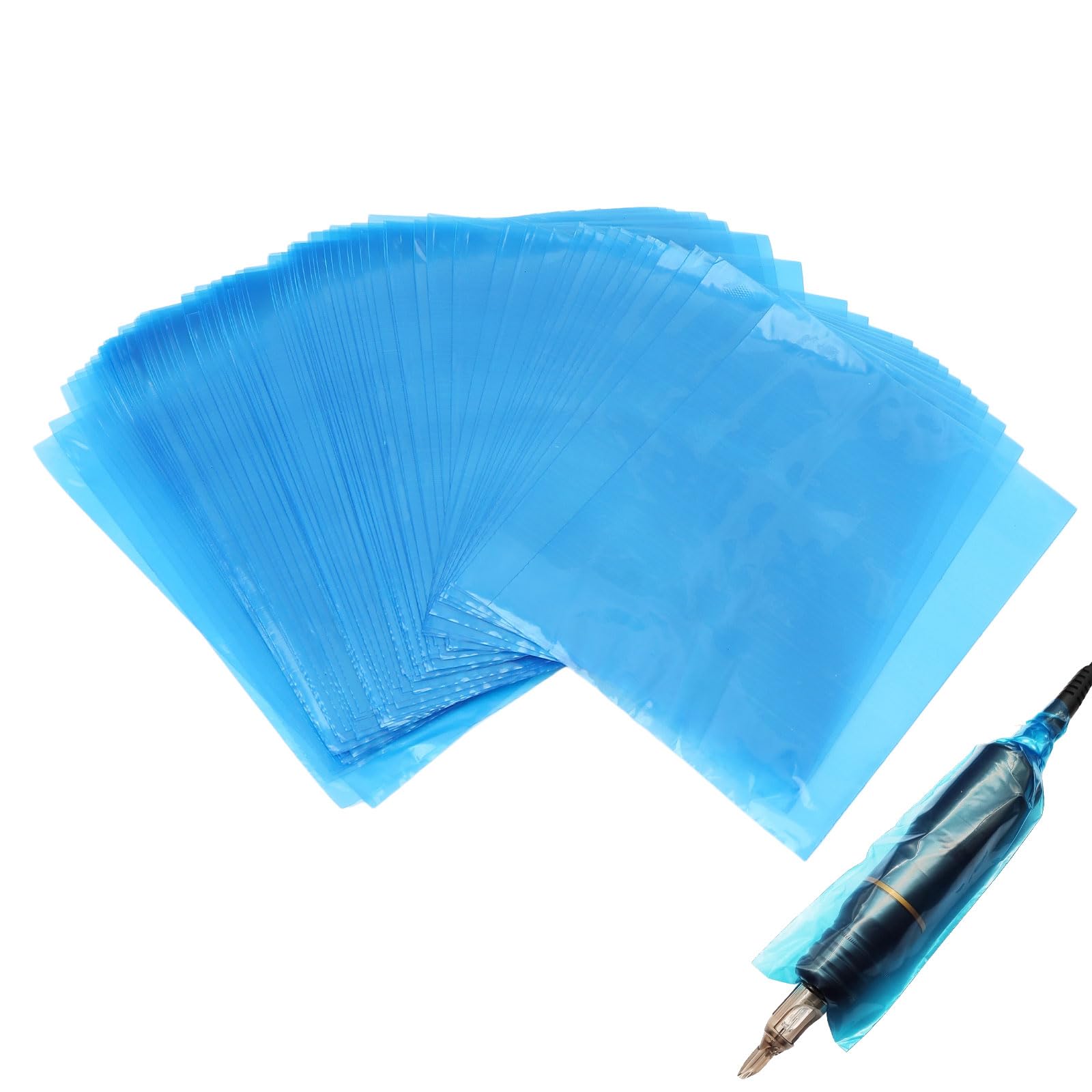 ZJchao 100pcs Tattoo Coil Machine Bags Covers Disposable Tattoo Supplies Storage Bags