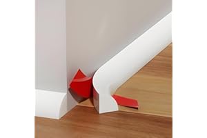 79 Inch Flexible Quarter Round Molding Wall Decoration Molding Trim,Self-Adhesive Peel and Stick Silicone Rubber Trim, Flexib