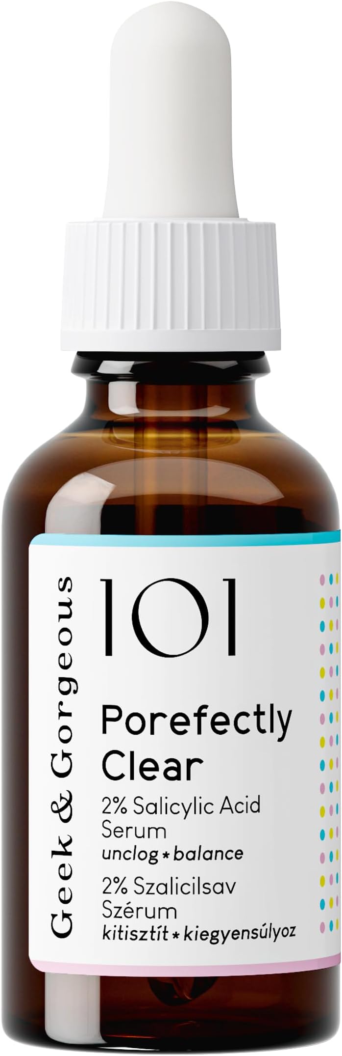 Geek & Gorgeous 101 Porefectly Clear Exfoliant 2% Salicylic Acid 30ml