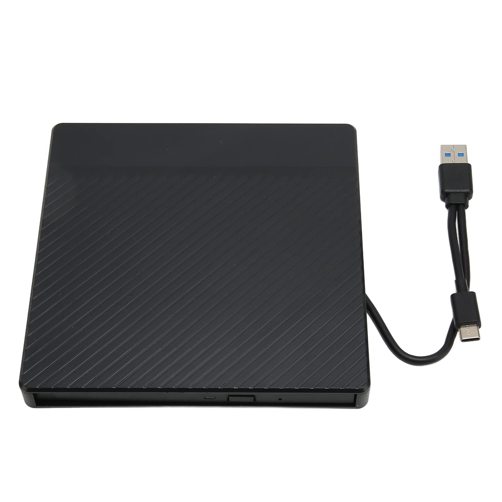External DVD Drive Box, USB3.0/2.0 Portable CD/DVD Writer Drive Box, Type A Type C Interface 5Gbps Transfer ROM Burner Box for Xp for for Linux for OS X 10