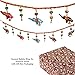 Super India Door Hanging Decorative Cotton Elephants & Globulars in Vibrant color with Beads and Brass Bell