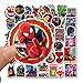 Superheros Marvel Laptop Stickers Cool - DC Comics Decals Vinyl Waterproof for Water Bottle Cars Motorcycle Bicycle Bumper Skateboard Luggage iPad Phone Case Decoration 48 pcs