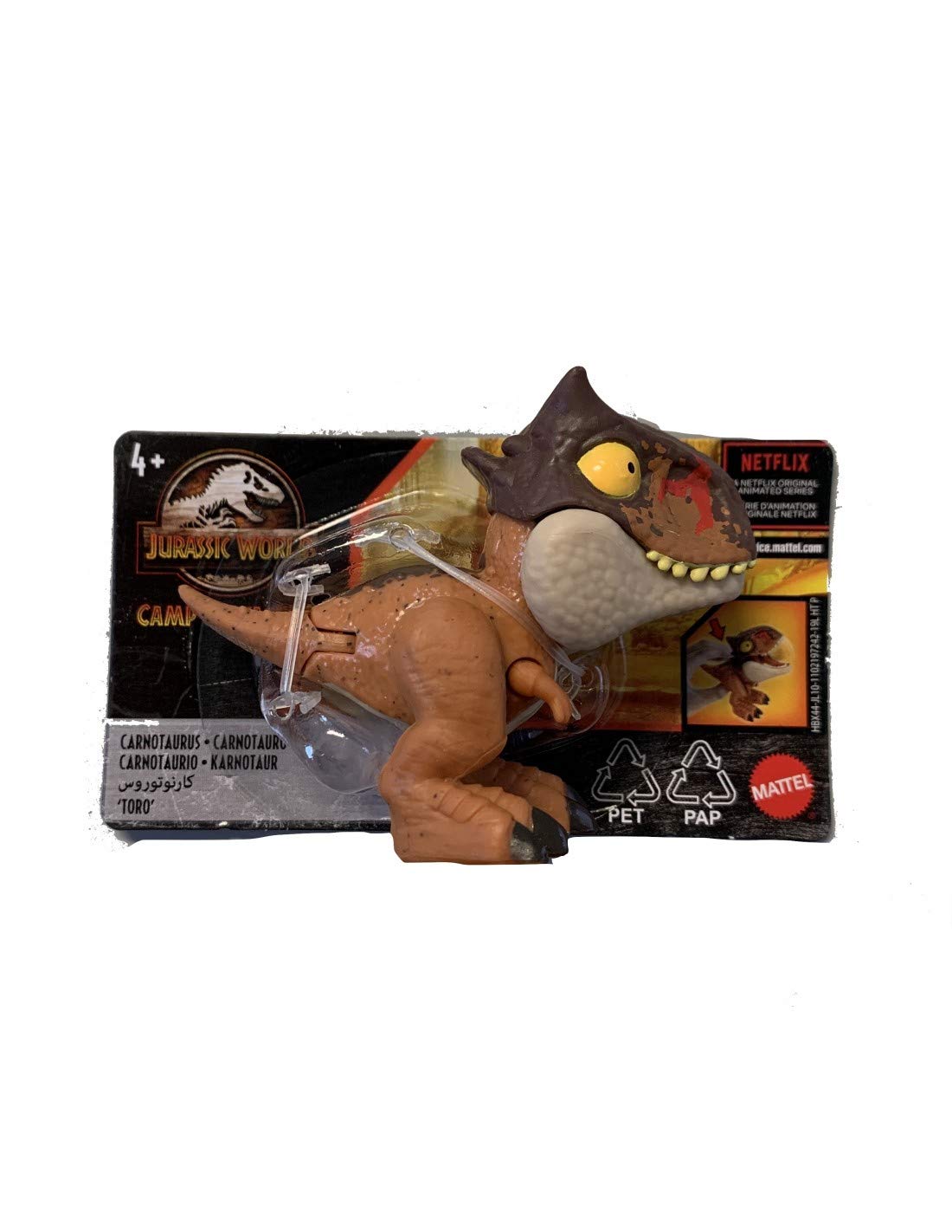 Jurassic World Camp Cretaceous Snap Squad Carnotaurus