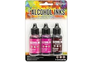 Ranger Tim Holtz - Alcohol Ink 3PKG, Pink/Red Specturm