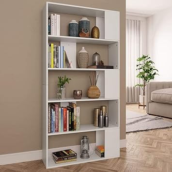 Amazon De Tidyard Bucherregal Raumteiler Bibliothek Minimalistisch Modern Fur Buro Wohnzimmer