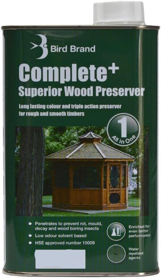 20 Litre Complete+ Superior Wood Preserver | 8 Colours (Golden Brown)