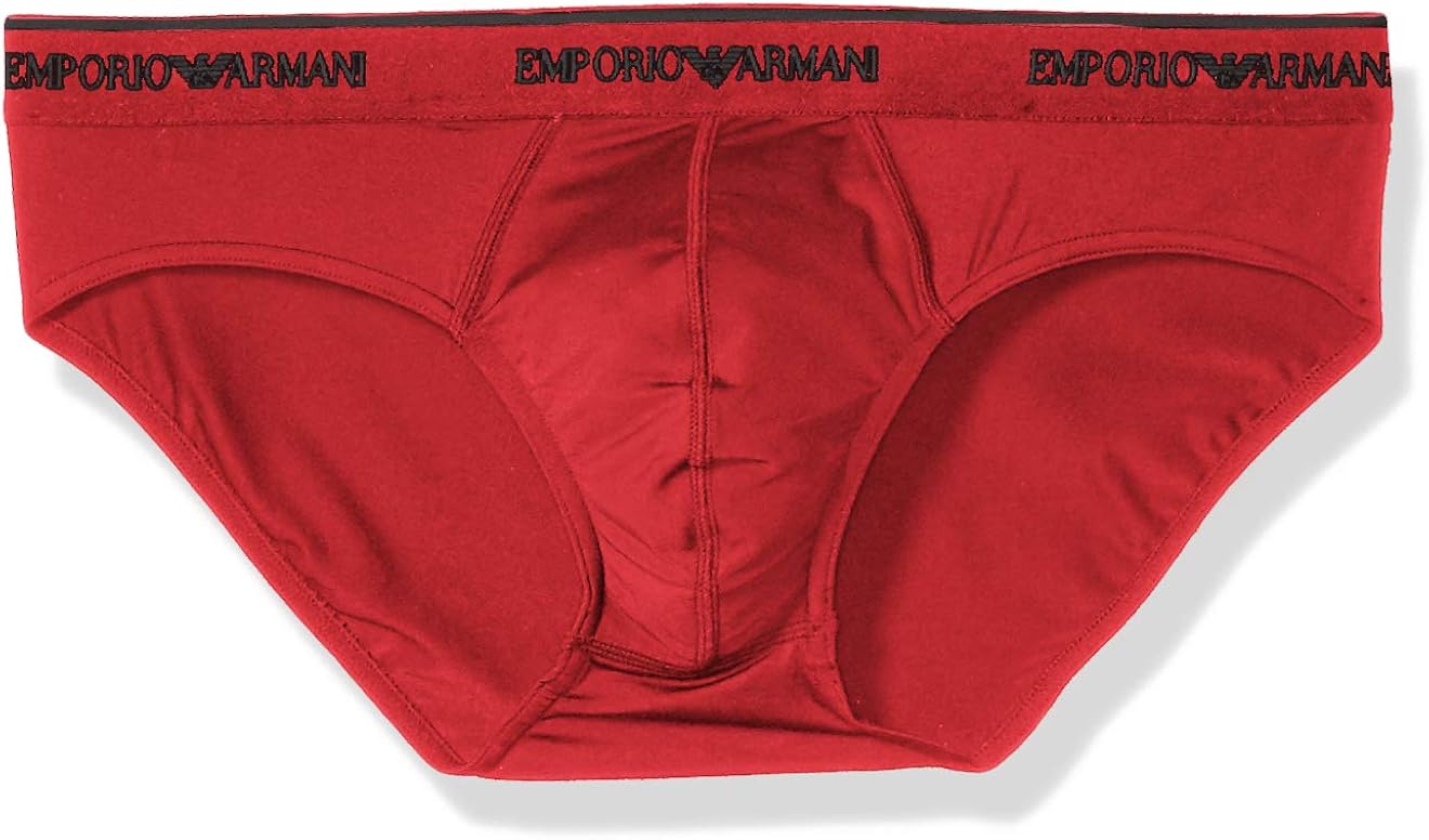 Emporio Armani Men's Essential Microfiber Brief WaooMart
