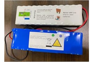 HUBATS 430662 430663 Lithium-ion Battery 14.4V 6000mAh for Acorn 180 Stairlift