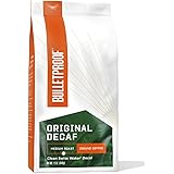 The Original Ground Decaf Coffee, Medium Roast, 12 Oz, Bulletproof Keto Friendly 100% Arabica Coffee, Certified Clean Coffee,