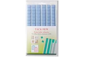 NOMMO Sticky Mounting Putty for Wall Hanging Removeable Repositionable Adhesive Poster Putty Non Marking Wall Mounting Tacky Putty Adhesive Mounting Putty for Picture Hanging Crafts（Blue，96）