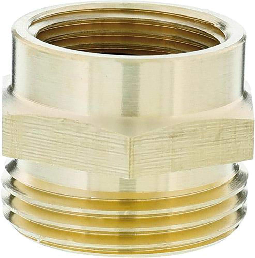 GARDENA Brass Reducing Threaded nipple: Brass Fitting to The Threaded reduction For e.g. Pumps, 33.3 mm (G 1 ") - AG / 26.5 mm (3/4") - IG (7265-20)