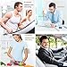 Bluetooth Headset, Wireless Bluetooth Earpiece Headphones Earbuds Ear Hooks Earphones with Noise Cancelling Mic and Carrying Case for Business/Office/Driving/Truck  Support iPhone/ Android Cellphones