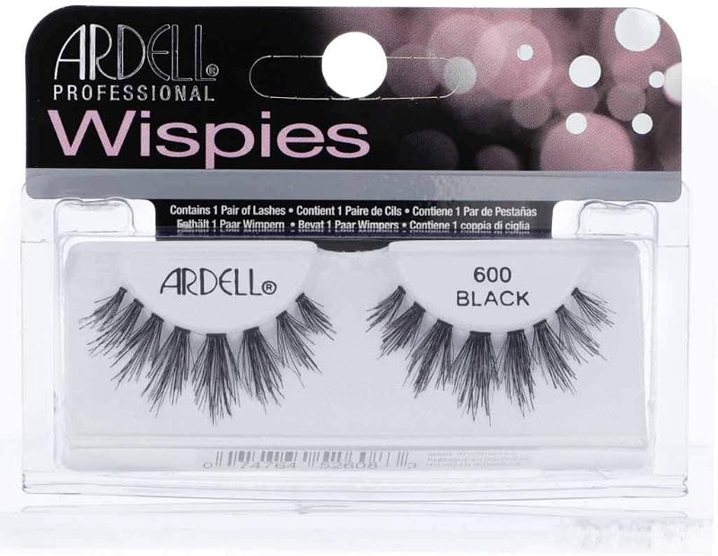 Ardell 600 Wispie Clusters Lashes Medium Volume Extra Long Invisiband