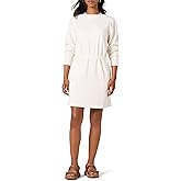 Amazon Essentials Women's Waisted Sweatshirt Dress (Available in Plus Size)