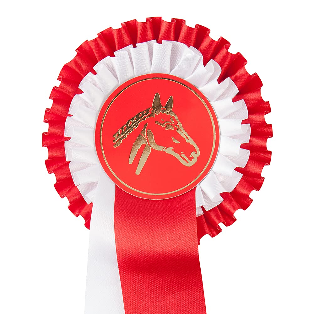 PFIFF Tournament Bow Medium Double Rosette, Red — image 1