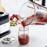 Lakeland Touchscreen Soup & Smoothie Maker 2L Glass Jug - Black & Silver view 5