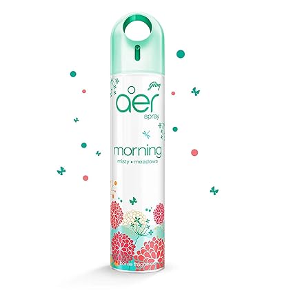 Godrej aer Home Air Freshener Spray - 240ml (Morning Misty Meadows)