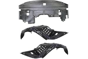 Parts N Go 2009-2014 Maxima Fender Liner & Undercover Splash Guard Driver & Passenger Side