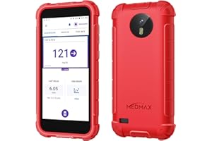 MEDMAX Silicone Case for Omnipod 5, Lightweight Shockproof Anti Slip Protective Cover Soft Gel Skin with Dexcom G7 Cutout (Re