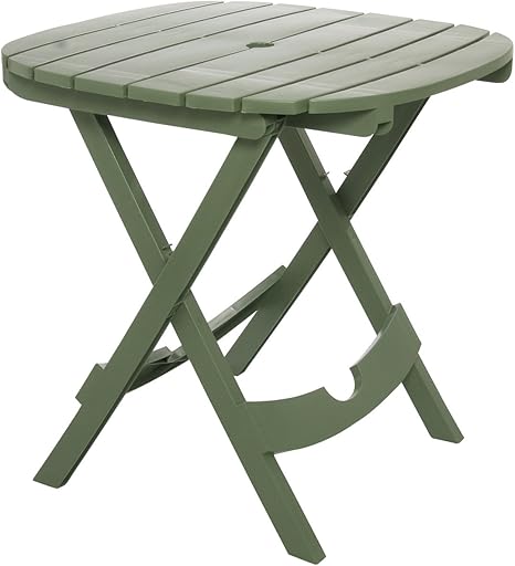 Adams Manufacturing 8550 01 3700 Quik Fold Cafe Table Sage