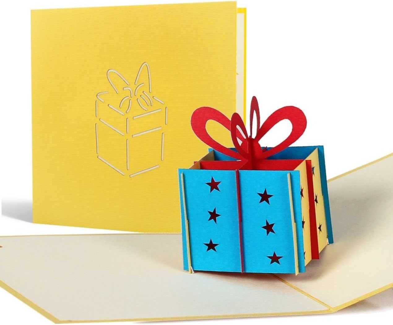 Children's Birthday Present Card for Cash Funny Pop Up Birthday Card, Happy Birthday Card Kids, Girl, Boy