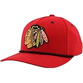ZHATS NHL Unisex-Adult NHL Officially Licensed Rope Hat Snapback Memento Team Color