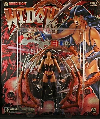 Rendition Widow Avatar Press 6½ Inch 1998 Poseable Action Figure