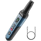 AEGTEST AGT-1988 Rechargeable Natural Gas Detector, Gas Leak Detector with TFT Display, 0.5s Response, 0–9999PPM Range, Portable for Detecting Combustible Leaks Like Propane, Methane for Home & RV