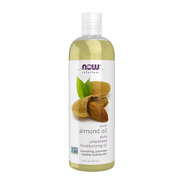 NOW FOODS SOLUTIONS, SWEET ALMOND OIL, 100% PURE...